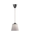 Suspension LED 7W - Ø15cm, abat-jour blanc, 4000K, source lumineuse incluse