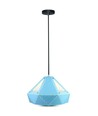 Suspension Pastel Prisma (E27) - bleu, Ø310*180mm