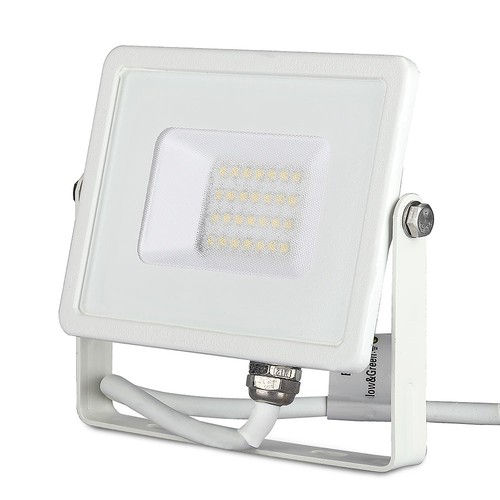 Projecteur 20W - puce Samsung, 6400K, boîtier blanc