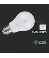 Ampoule plastique 8,5W A60 E27, puce Samsung, 6400K