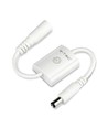 Capteur tactile pour rubans LED, 12V - Max 24W, dimmable, blanc, IP20, connexion Jack
