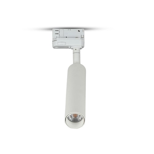 Spot sur rail LED Samsung 7W, RA90 - Blanc, 24°, 5 ans de garantie