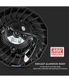 High bay LED 100W, 180lm/W - Samsung LED chip, Meanwell driver, IP65, 5 ans de garantie