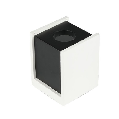 Spot en saillie GU10 pour plâtre - Square, Pistol Black, carré, sans source lumineuse