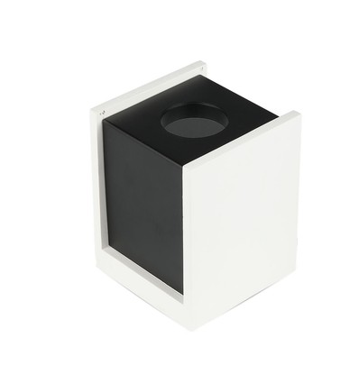 Spot en saillie GU10 pour plâtre - Square, Pistol Black, carré, sans source lumineuse