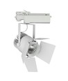 Spot sur rail 33W - LED, puce Samsung, 5000K, garantie 5 ans, boîtier blanc