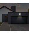 Projecteur LED 30W avec capteur, LED Samsung - IP65, blanc, 6400K