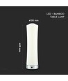 Lampe à poser design LED 18W - Tactile dimmable, 1200lm, 3000K, finition chrome