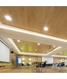 Spot encastrable GU10, carré - Blanc/Or rose, aluminium, Perçage : 80x80 mm, Dimensions : 85x85 mm, sans source lumineuse