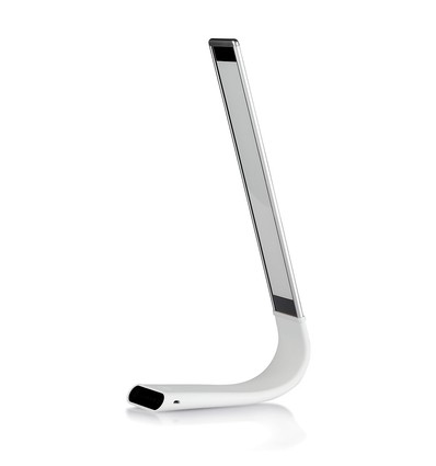 Lampe de bureau LED flexible 6,5W, rechargeable - 12V, blanc, dimmable, CCT 3-en-1, commande tactile