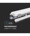 Réglette LED étanche 150cm 22W - IP65, 6400K, tube LED inclus