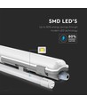 Réglette LED étanche 150cm 22W - IP65, 6400K, tube LED inclus