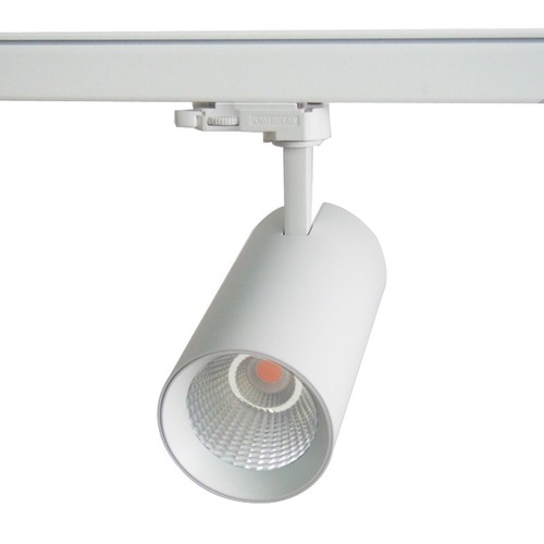 Projecteur sur rail triphasé 30W RA90 - 130lm/w, 3900lm, Blanc, Flicker free
