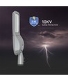 Lampadaire LED 200W, 130lm/W - Puce LED Samsung, IP65, 4000K, Driver Inventronics, IK08, boîtier gris