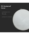 Couvercle PC pour Highbay et projecteur - 120°, étanche à la poussière, convient aux modèles 150W/200W