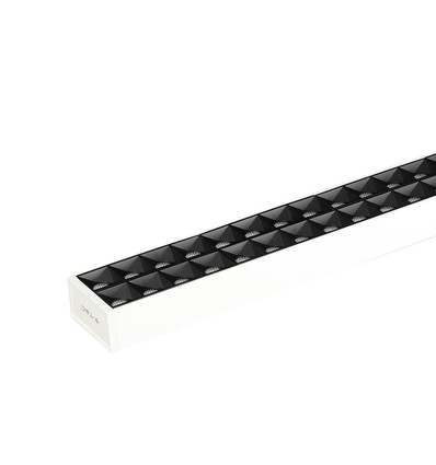 Suspension linéaire LED 60W avec Samsung LED chip - 118cm, 110lm/W, UGR