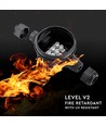 Boîte de dérivation étanche 2 voies - IP66, noir, 24A, résistant aux UV, 450V, pour projecteurs