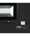 Projecteur LED 20W - Vert, Boîtier noir, lampe de travail