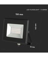 Projecteur LED Rouge 20W - IP65 extérieur, Boîtier noir, lampe de travail