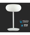 Lampe de table design LED 25W avec gradation tactile - 3000K, 2550lm, IP20, design moderne