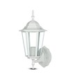 Applique murale E27 - IP44 extérieur, blanc, sans source lumineuse