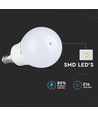 Ampoule LED P45 3,5W E14 - Contrôle RF, dimmable, RGB+6400K
