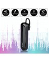 Casque Bluetooth, noir - 170mAh, 10-12 heures d'autonomie, design in-ear, IP20