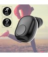 Écouteurs Bluetooth avec micro - Noir, portée 10m, jusqu'à 3 heures d'autonomie