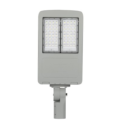 Lampadaire LED 120W avec Samsung chip - 140lm/W, driver Inventronics dimmable, IP66, boîtier gris