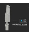 Lampadaire LED 150W avec Samsung chip - 140lm/W, driver Inventronics dimmable, IP65, aluminium gris