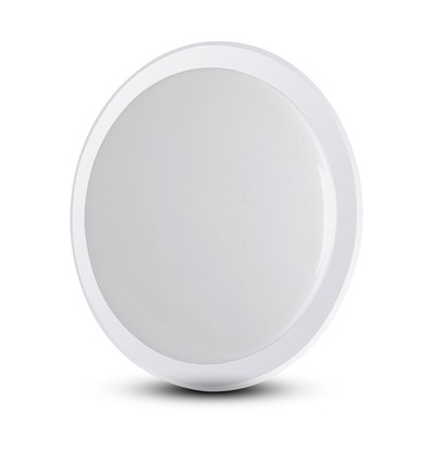 Plafonnier LED SMART WiFi 60W - Ø45cm, dimmable, CCT 3-en-1, effet ciel étoilé, compatible Google Home/Alexa