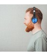 Casque Bluetooth sans fil, bleu - 12 heures d'autonomie