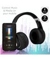 Casque Bluetooth sans fil, noir - 12 heures d'autonomie, pliable