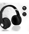 Casque Bluetooth sans fil, noir - 12 heures d'autonomie, pliable