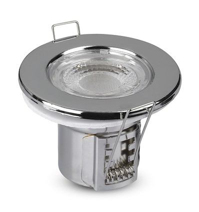 Spot LED encastrable 5W Ø8,15cm - Ignifuge, Samsung LED chip, IP65, dimmable, Trou: Ø5,7 cm, Dim: Ø8,15 cm