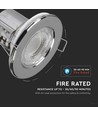 Spot LED encastrable 5W Ø8,15cm - Ignifuge, Samsung LED chip, IP65, dimmable, Trou: Ø5,7 cm, Dim: Ø8,15 cm