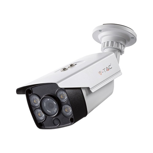 Caméra de sécurité IP 1080P, 12V - Vision nocturne Full Color, IP65, détecteur de mouvement, ONVIF