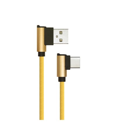 Câble USB Type-C 1M - Or (Série Diamant)