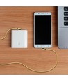 Câble USB Type-C 1M - Or (Série Diamant)