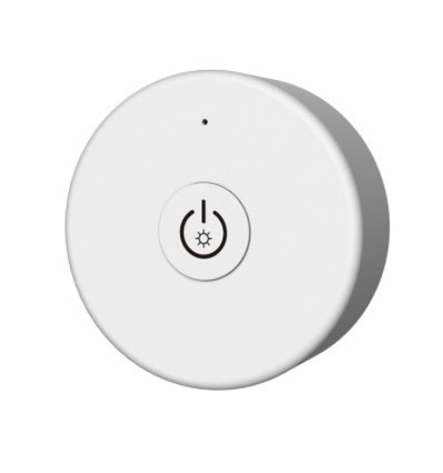 Télécommande ronde mini LEDlife rWave - 1 zone, incl. support magnétique