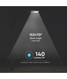 Lampadaire LED 150W, 140lm/W - Samsung LED chip, Inventronics driver, 5700K, IP65