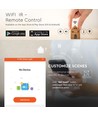 Télécommande Universelle Infrarouge Wi-Fi, 5V - Smart Life, compatible Alexa et Google Home, câble USB inclus
