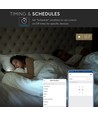 Télécommande Universelle Infrarouge Wi-Fi, 5V - Smart Life, compatible Alexa et Google Home, câble USB inclus