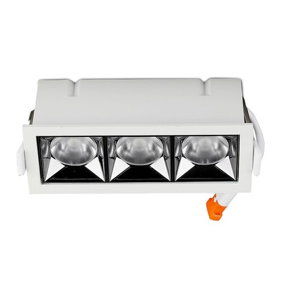 Projecteur LED 12W, Downlight, Puce Samsung, 5700K, 12D
