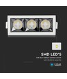 Projecteur LED 12W, Downlight, Puce Samsung, 5700K, 12D