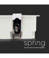 Spot LED encastrable 16W Samsung Chip - Carré, RA90, Coupe : 8,5 x 8,5 cm, Dim : 9,3 x 9,3 cm
