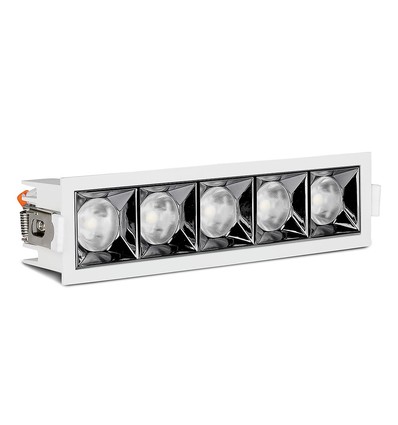 Projecteur LED 20W Downlight - Puce Samsung, 2700K, 12D