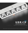 Projecteur LED 20W Downlight - Puce Samsung, 2700K, 12D