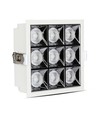 Dalle LED encastrable carrée 36W, Samsung chip - RA90, 2880lm, Trou: 120x120mm, 38 degrés