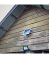 Projecteur LED Solara 25W avec panneau solaire - 550lm, IP65, noir, incl. télécommande et panneau solaire